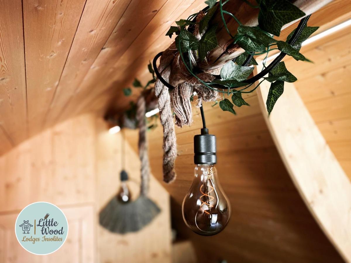 Little Wood Lodges Insolites Bailly-aux-Forges ภายนอก รูปภาพ