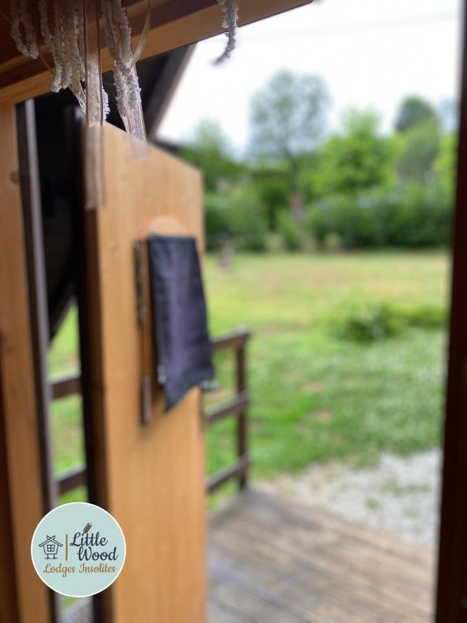 Little Wood Lodges Insolites Bailly-aux-Forges ภายนอก รูปภาพ