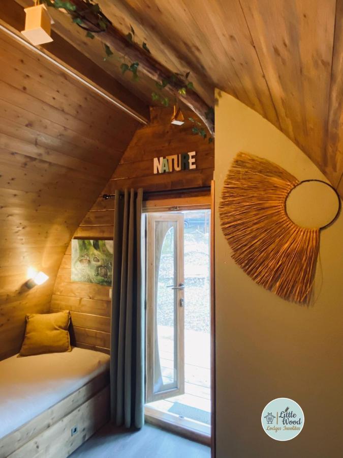 Little Wood Lodges Insolites Bailly-aux-Forges ภายนอก รูปภาพ