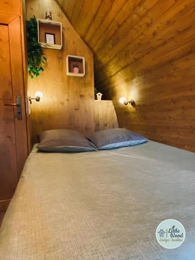 Little Wood Lodges Insolites Bailly-aux-Forges ภายนอก รูปภาพ