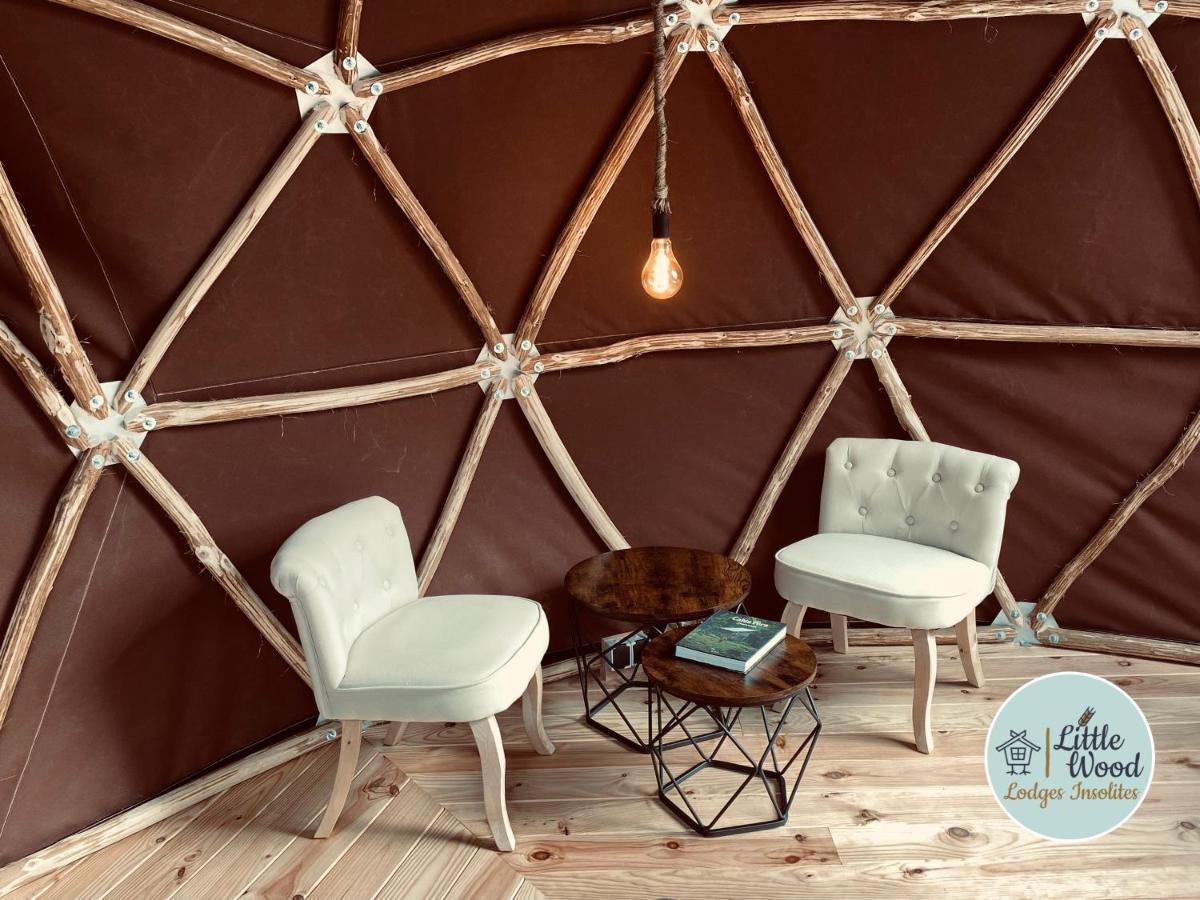 Little Wood Lodges Insolites Bailly-aux-Forges ภายนอก รูปภาพ