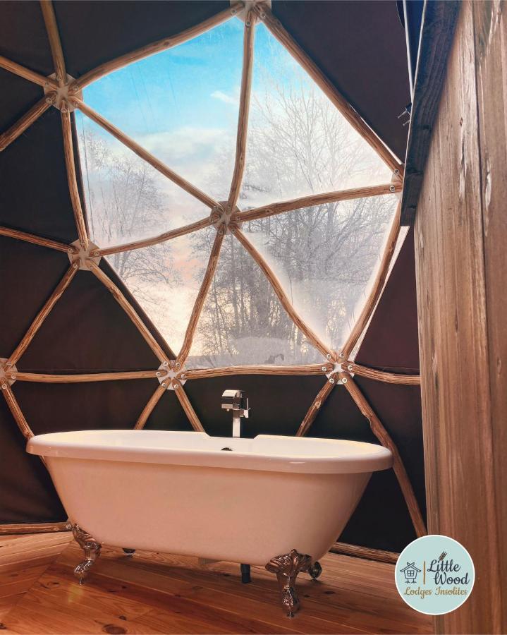 Little Wood Lodges Insolites Bailly-aux-Forges ภายนอก รูปภาพ
