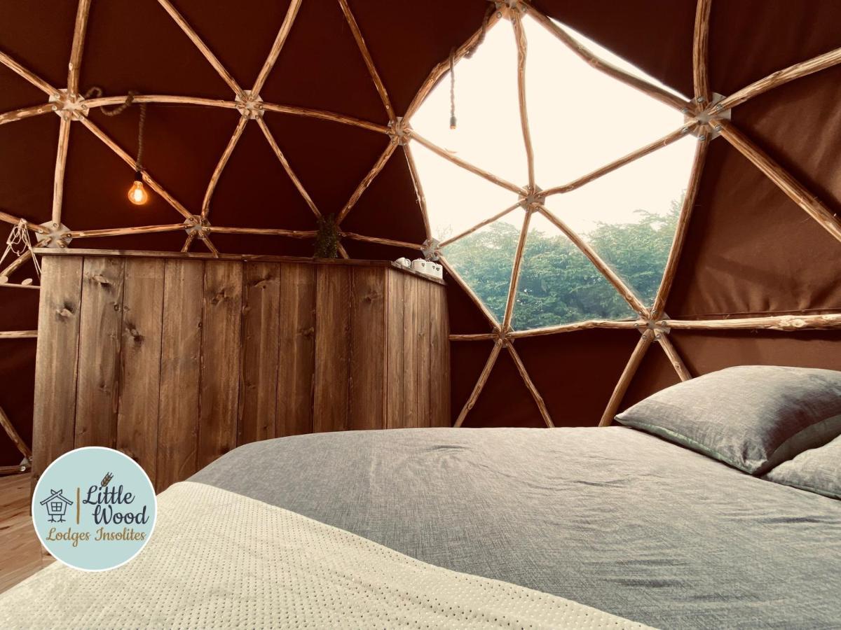 Little Wood Lodges Insolites Bailly-aux-Forges ภายนอก รูปภาพ