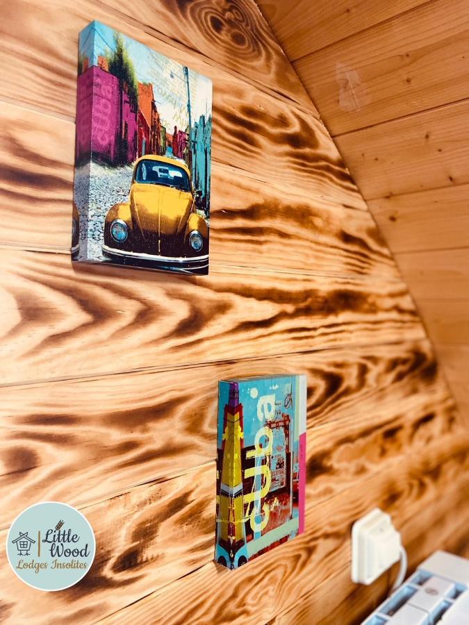 Little Wood Lodges Insolites Bailly-aux-Forges ภายนอก รูปภาพ