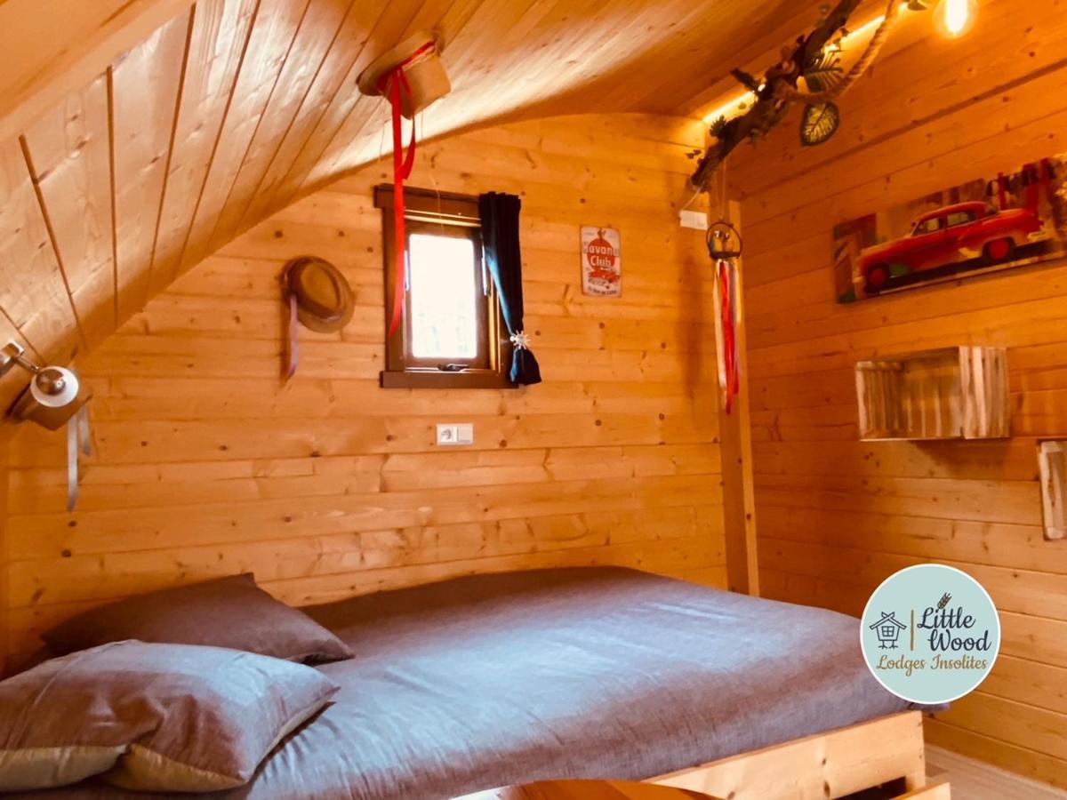 Little Wood Lodges Insolites Bailly-aux-Forges ภายนอก รูปภาพ