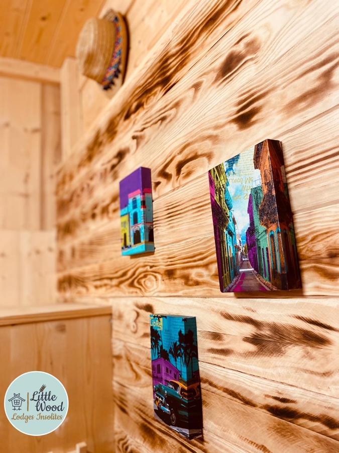 Little Wood Lodges Insolites Bailly-aux-Forges ภายนอก รูปภาพ