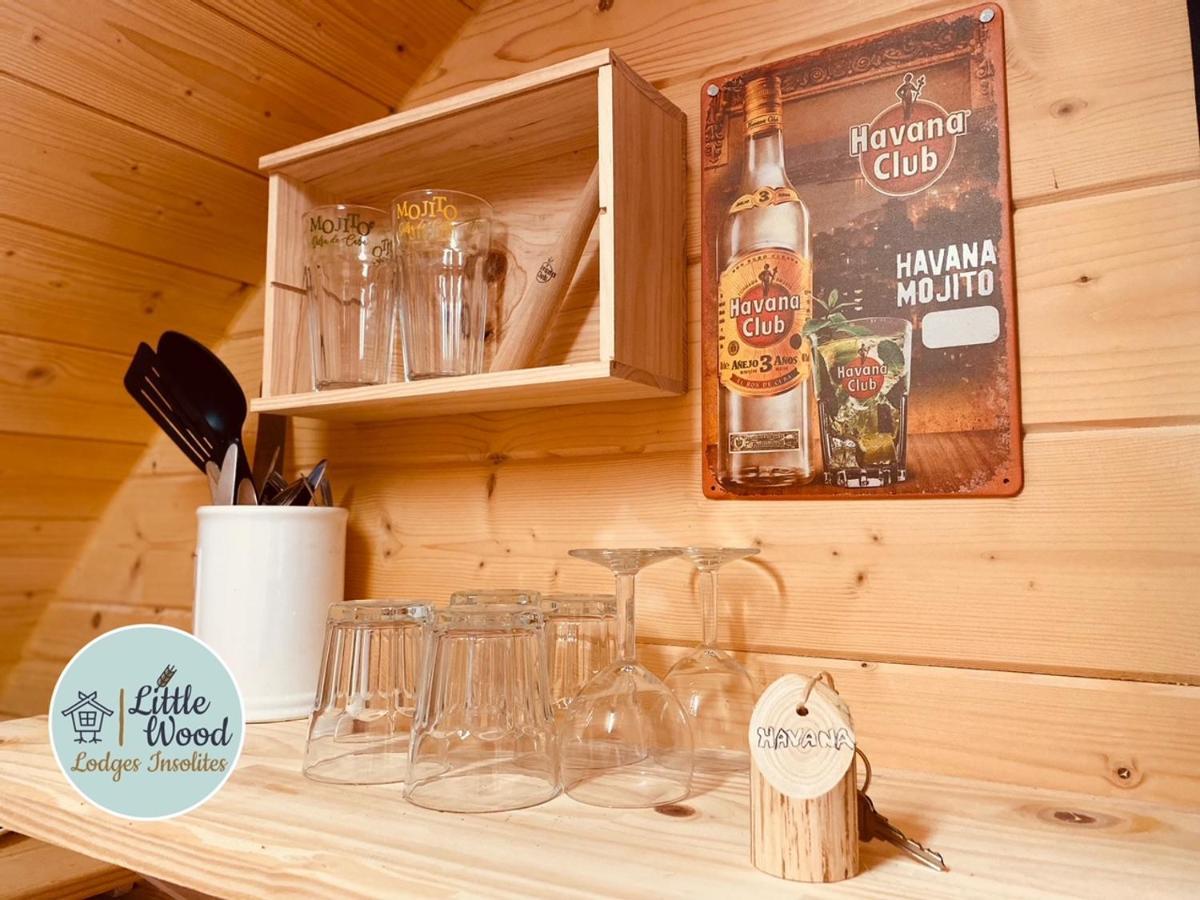 Little Wood Lodges Insolites Bailly-aux-Forges ภายนอก รูปภาพ