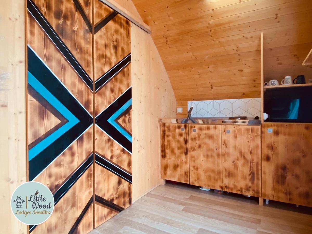 Little Wood Lodges Insolites Bailly-aux-Forges ภายนอก รูปภาพ