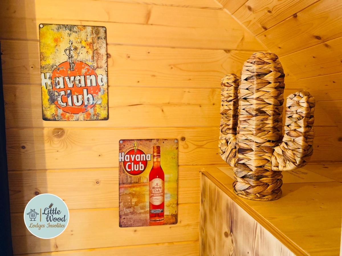 Little Wood Lodges Insolites Bailly-aux-Forges ภายนอก รูปภาพ