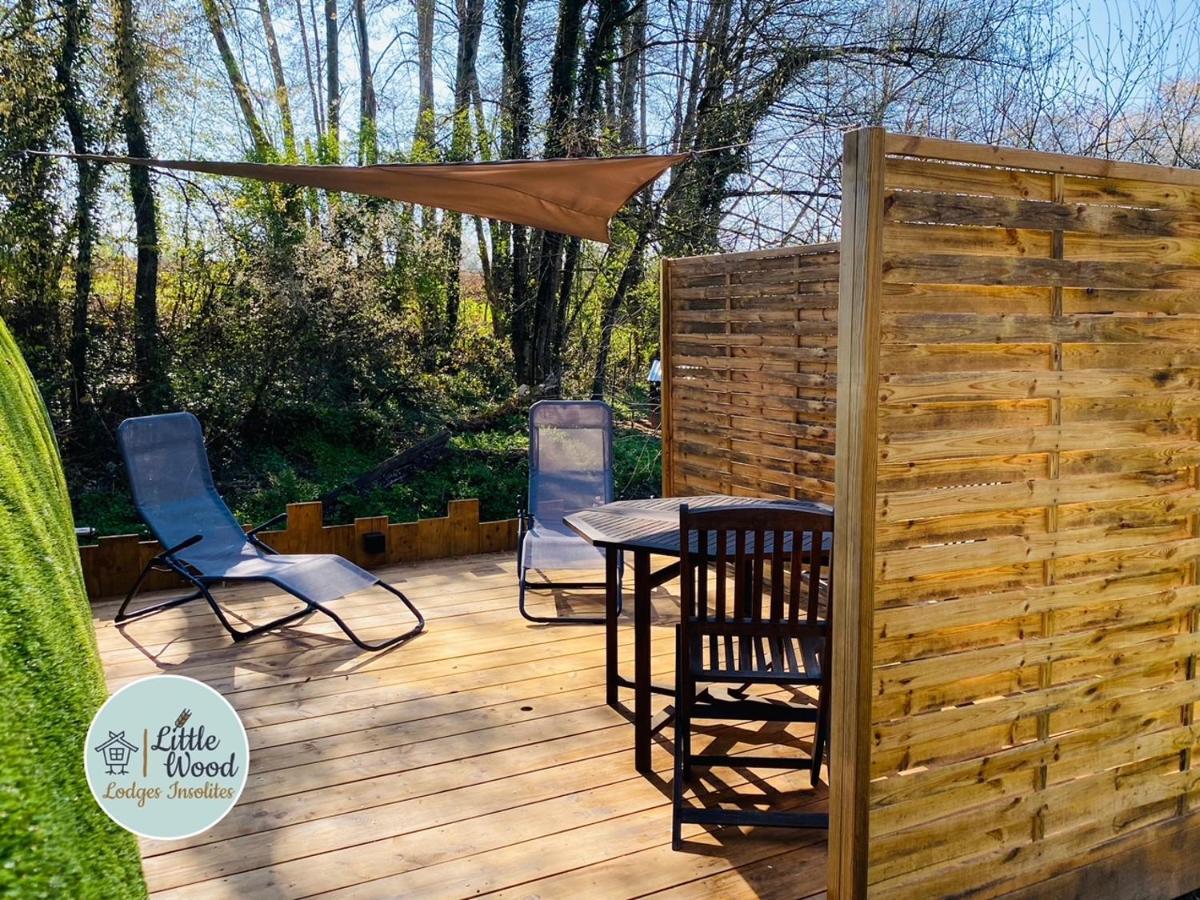 Little Wood Lodges Insolites Bailly-aux-Forges ภายนอก รูปภาพ
