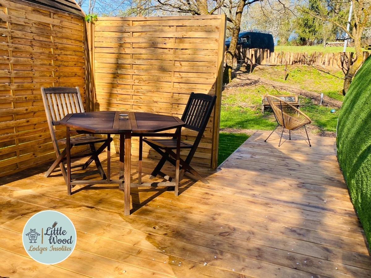 Little Wood Lodges Insolites Bailly-aux-Forges ภายนอก รูปภาพ