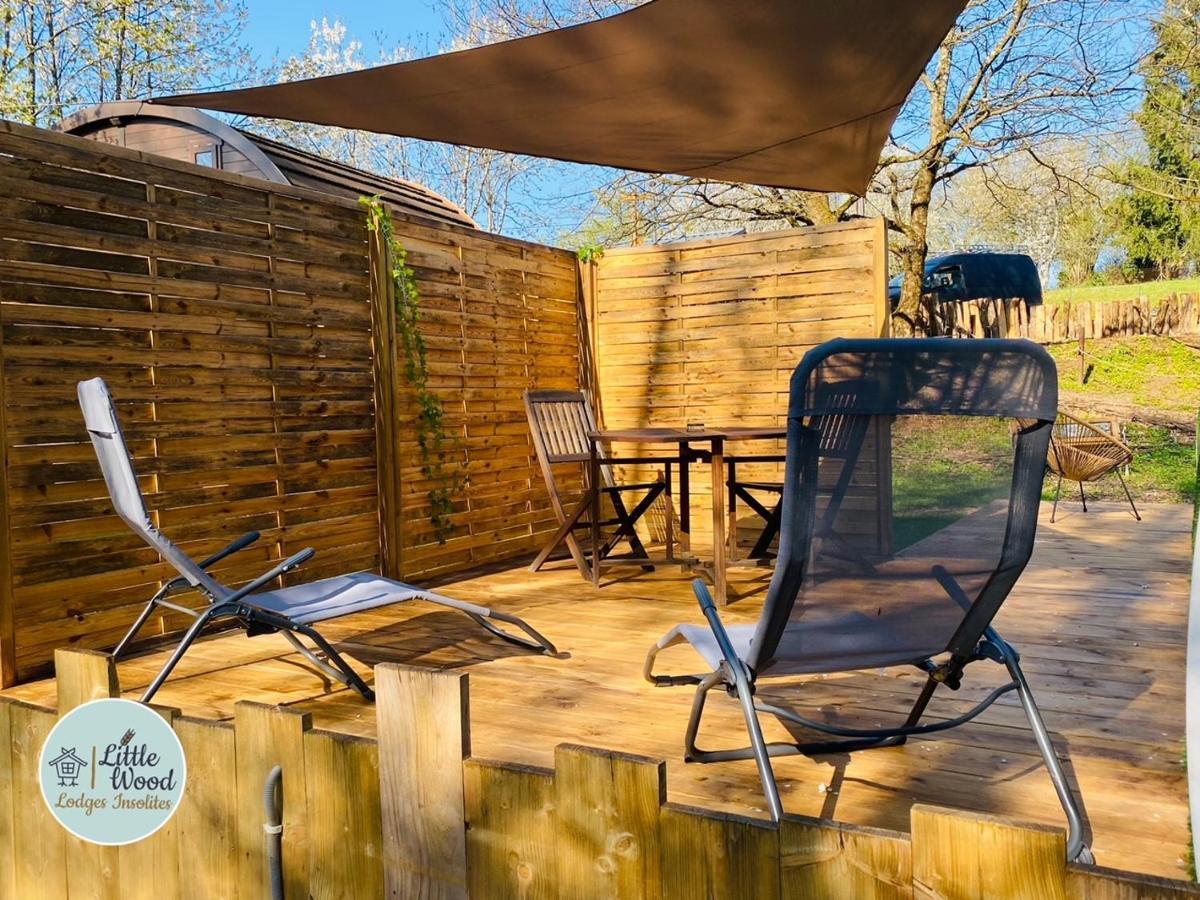Little Wood Lodges Insolites Bailly-aux-Forges ภายนอก รูปภาพ