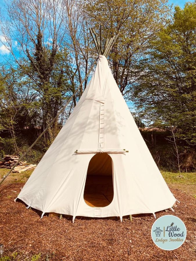 Little Wood Lodges Insolites Bailly-aux-Forges ภายนอก รูปภาพ