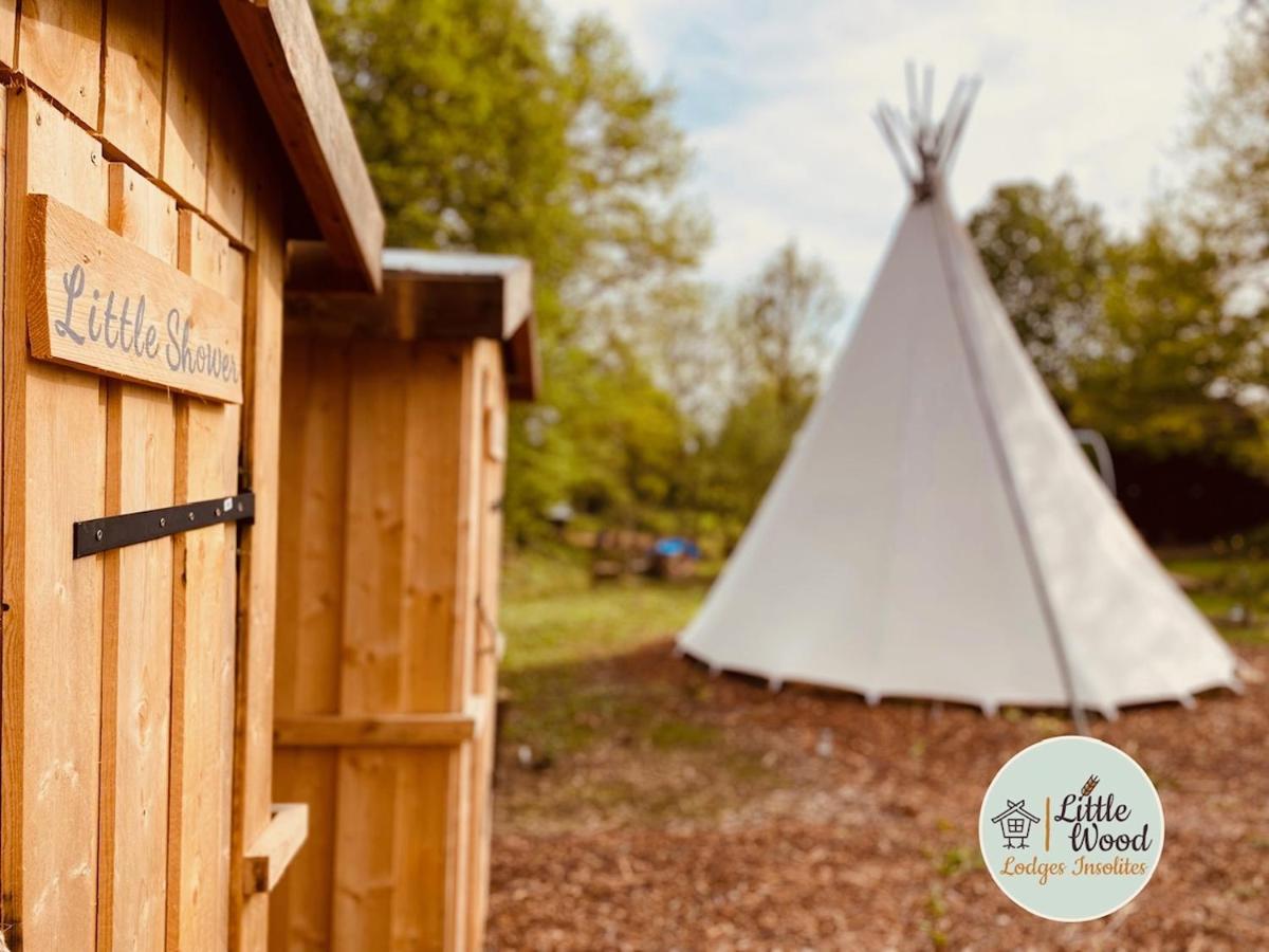 Little Wood Lodges Insolites Bailly-aux-Forges ภายนอก รูปภาพ