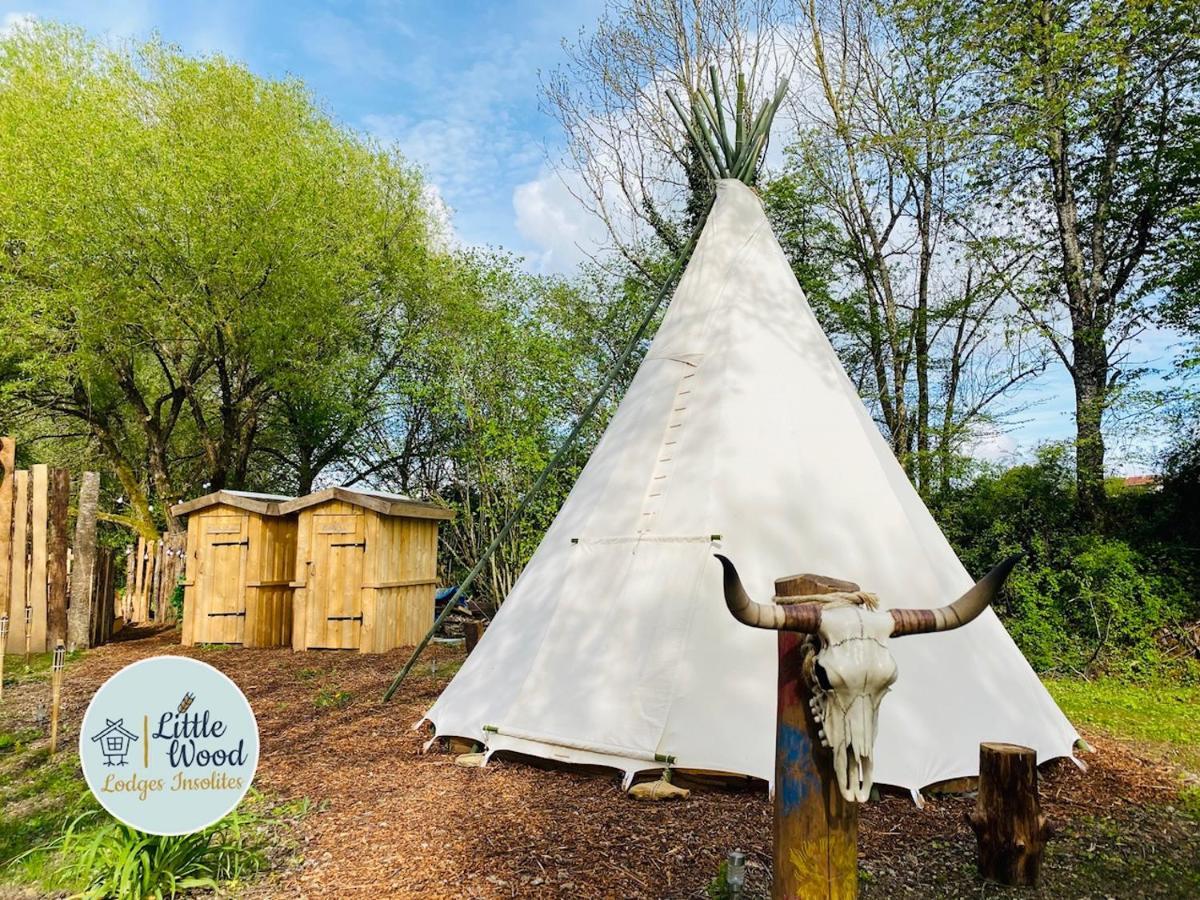 Little Wood Lodges Insolites Bailly-aux-Forges ภายนอก รูปภาพ