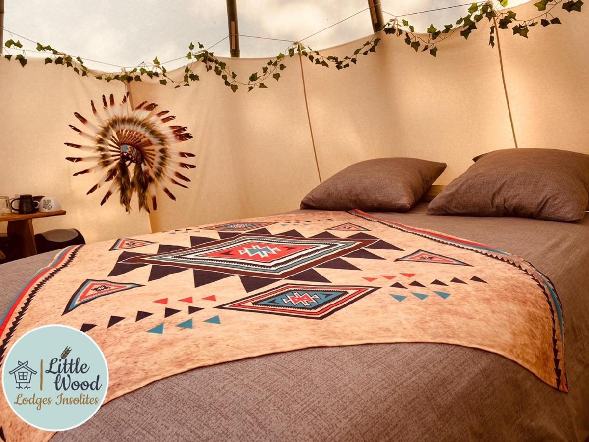 Little Wood Lodges Insolites Bailly-aux-Forges ภายนอก รูปภาพ