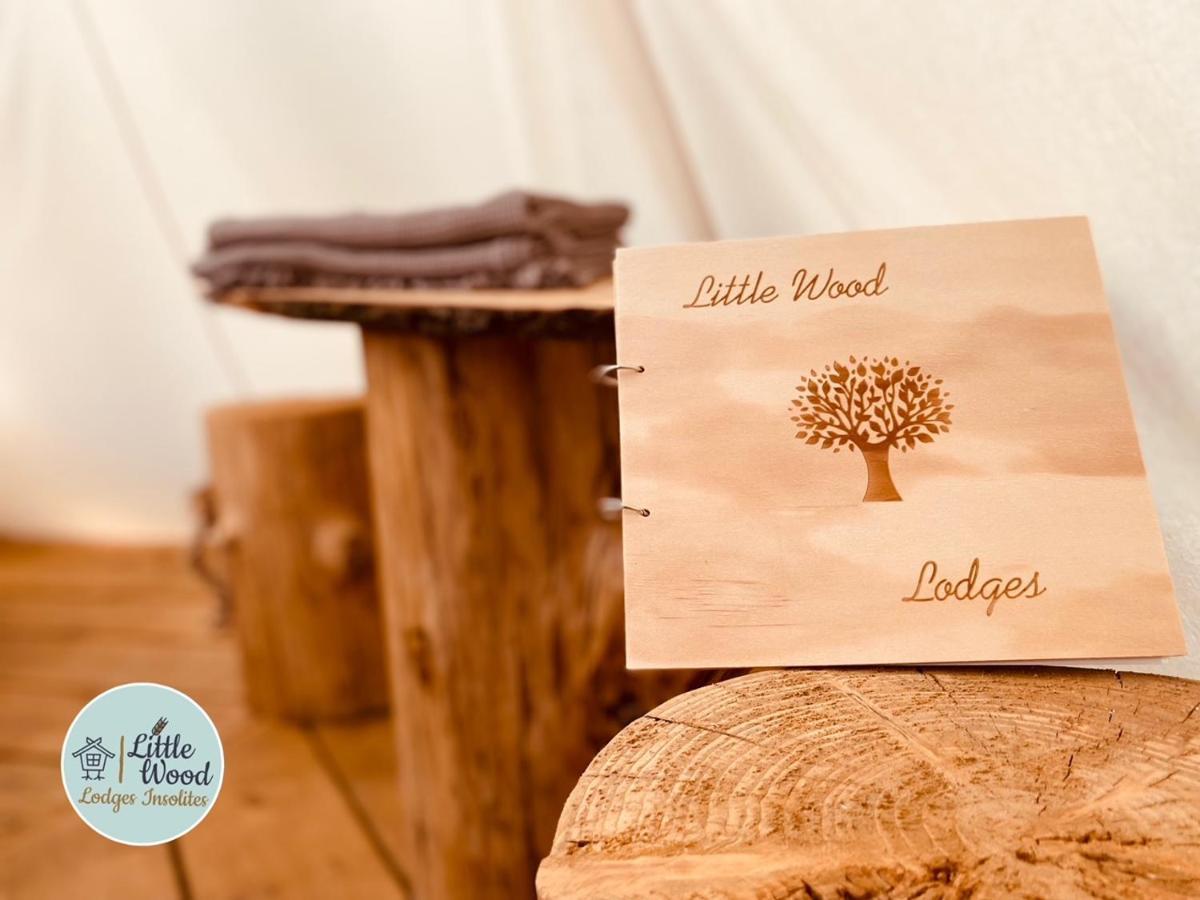 Little Wood Lodges Insolites Bailly-aux-Forges ภายนอก รูปภาพ