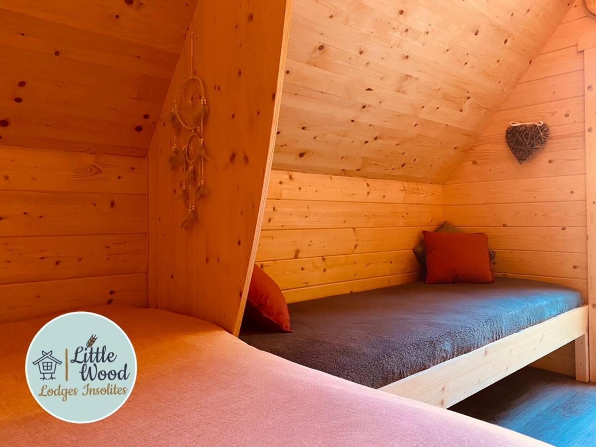 Little Wood Lodges Insolites Bailly-aux-Forges ภายนอก รูปภาพ