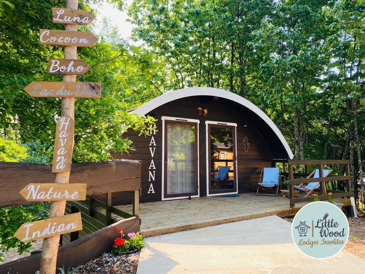 Little Wood Lodges Insolites Bailly-aux-Forges ภายนอก รูปภาพ
