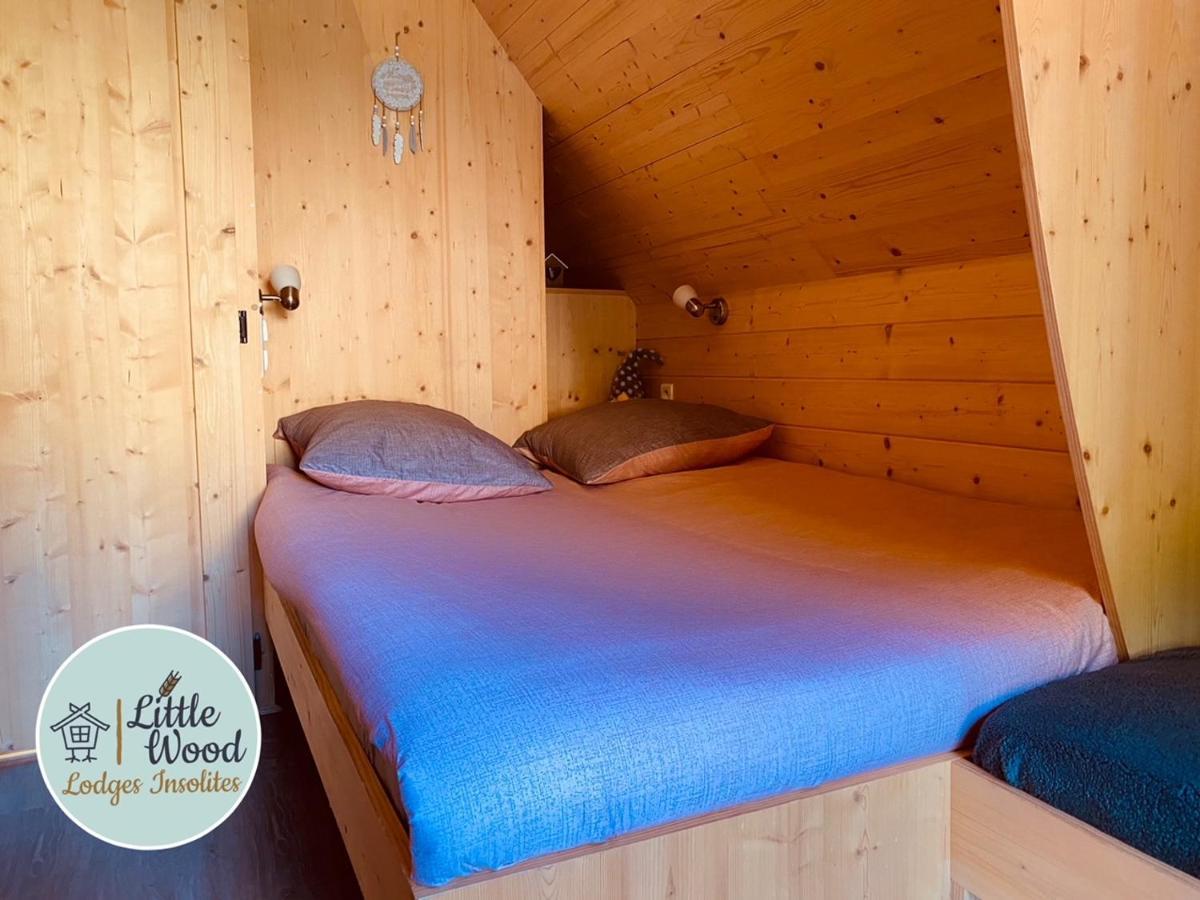 Little Wood Lodges Insolites Bailly-aux-Forges ภายนอก รูปภาพ