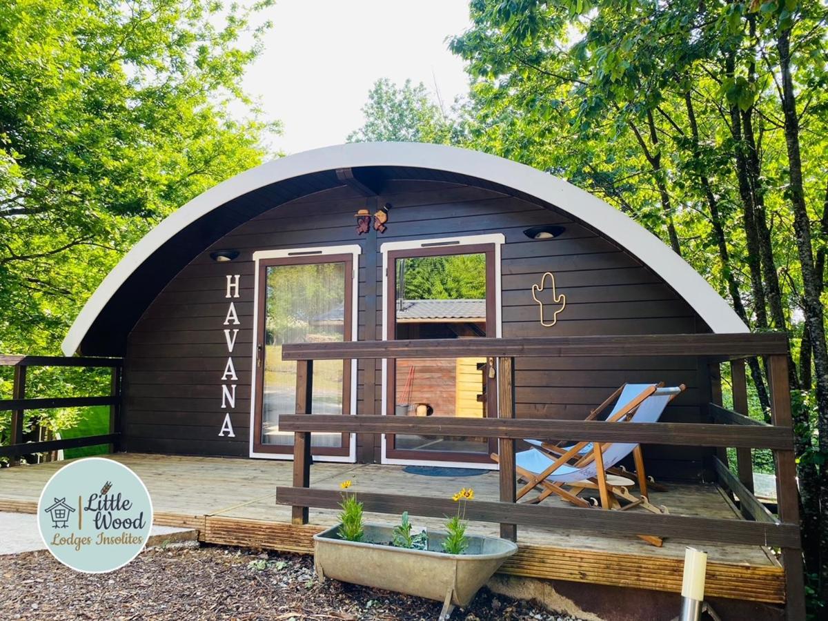Little Wood Lodges Insolites Bailly-aux-Forges ภายนอก รูปภาพ
