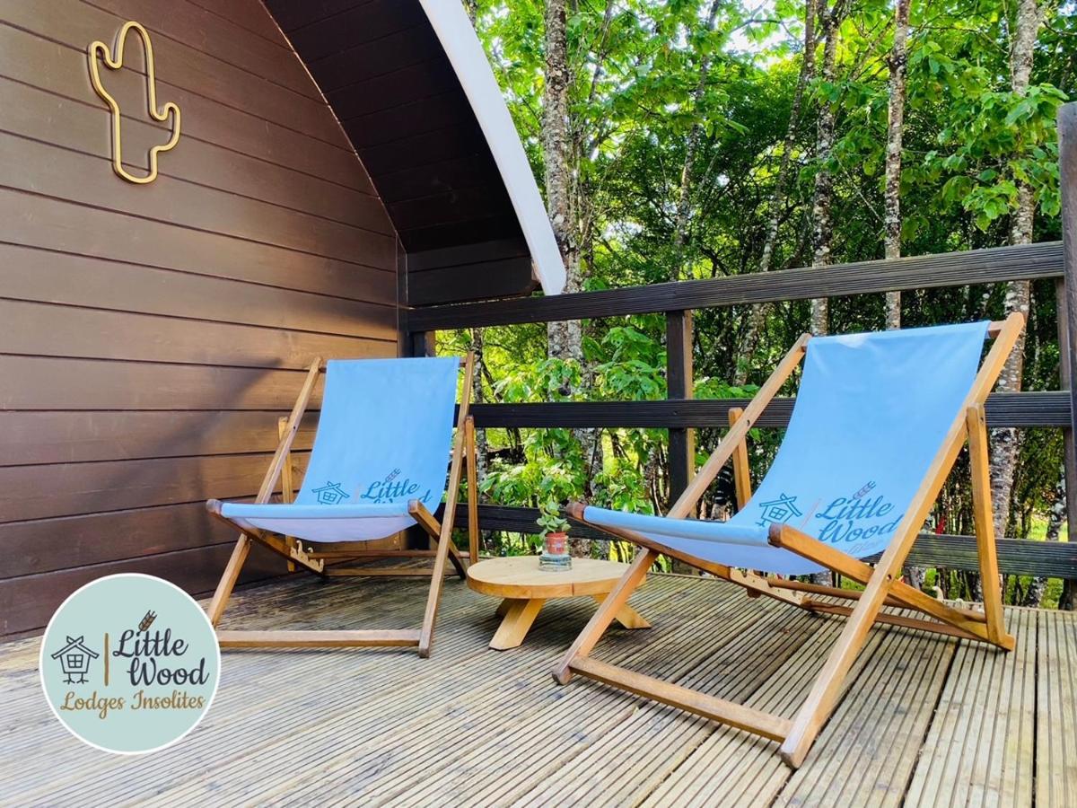 Little Wood Lodges Insolites Bailly-aux-Forges ภายนอก รูปภาพ