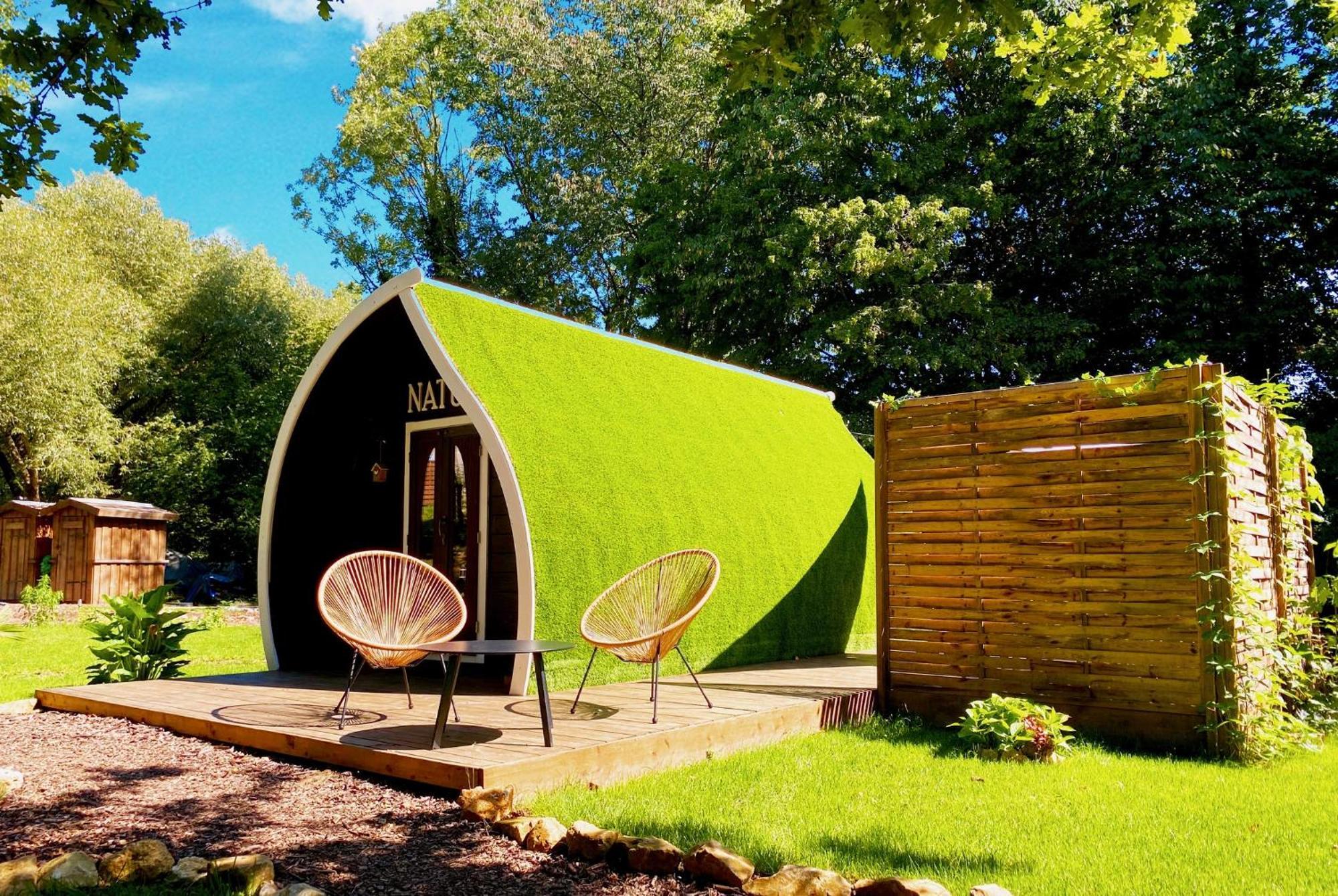 Little Wood Lodges Insolites Bailly-aux-Forges ภายนอก รูปภาพ