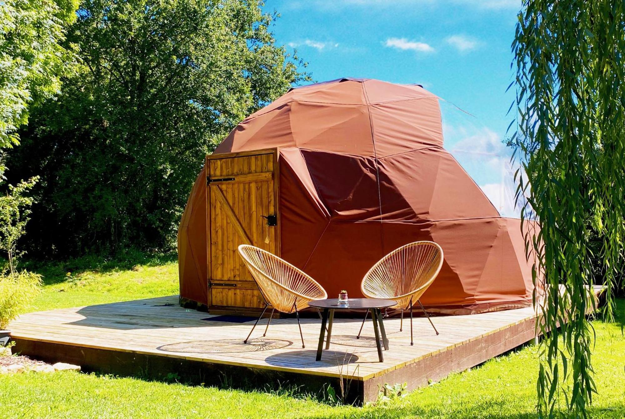 Little Wood Lodges Insolites Bailly-aux-Forges ภายนอก รูปภาพ