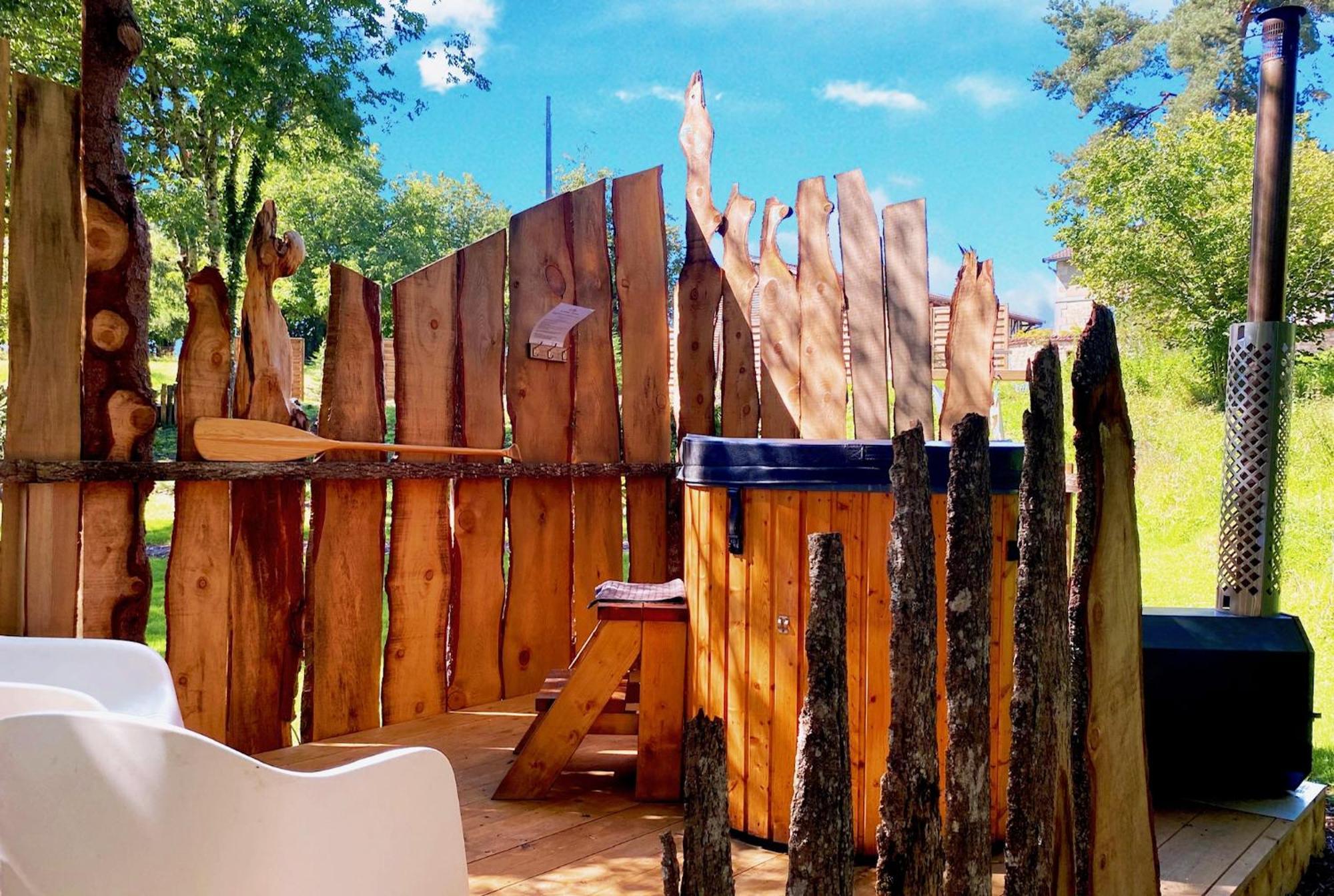 Little Wood Lodges Insolites Bailly-aux-Forges ภายนอก รูปภาพ