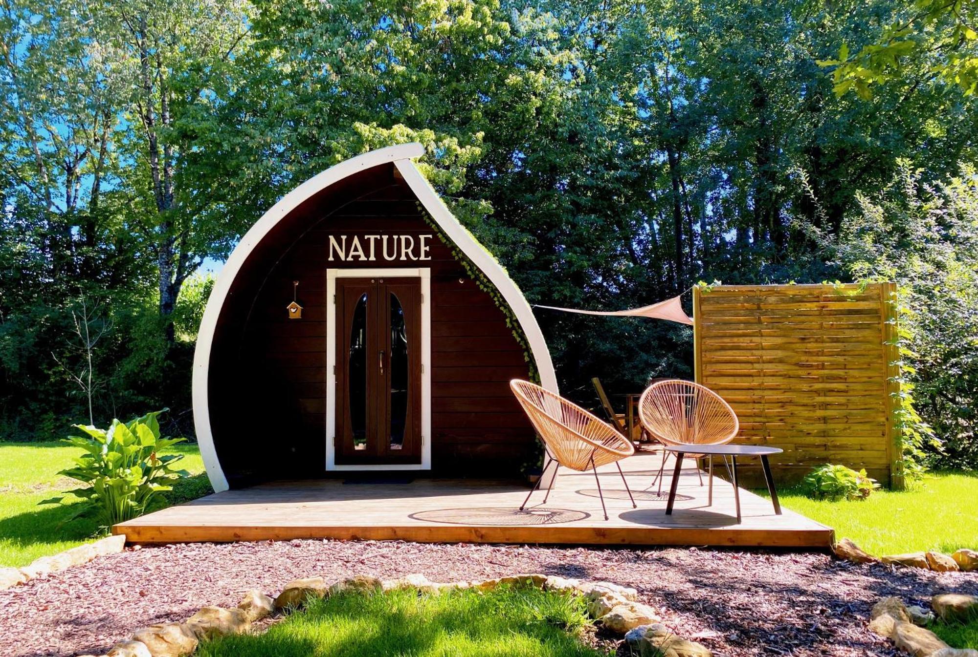 Little Wood Lodges Insolites Bailly-aux-Forges ภายนอก รูปภาพ