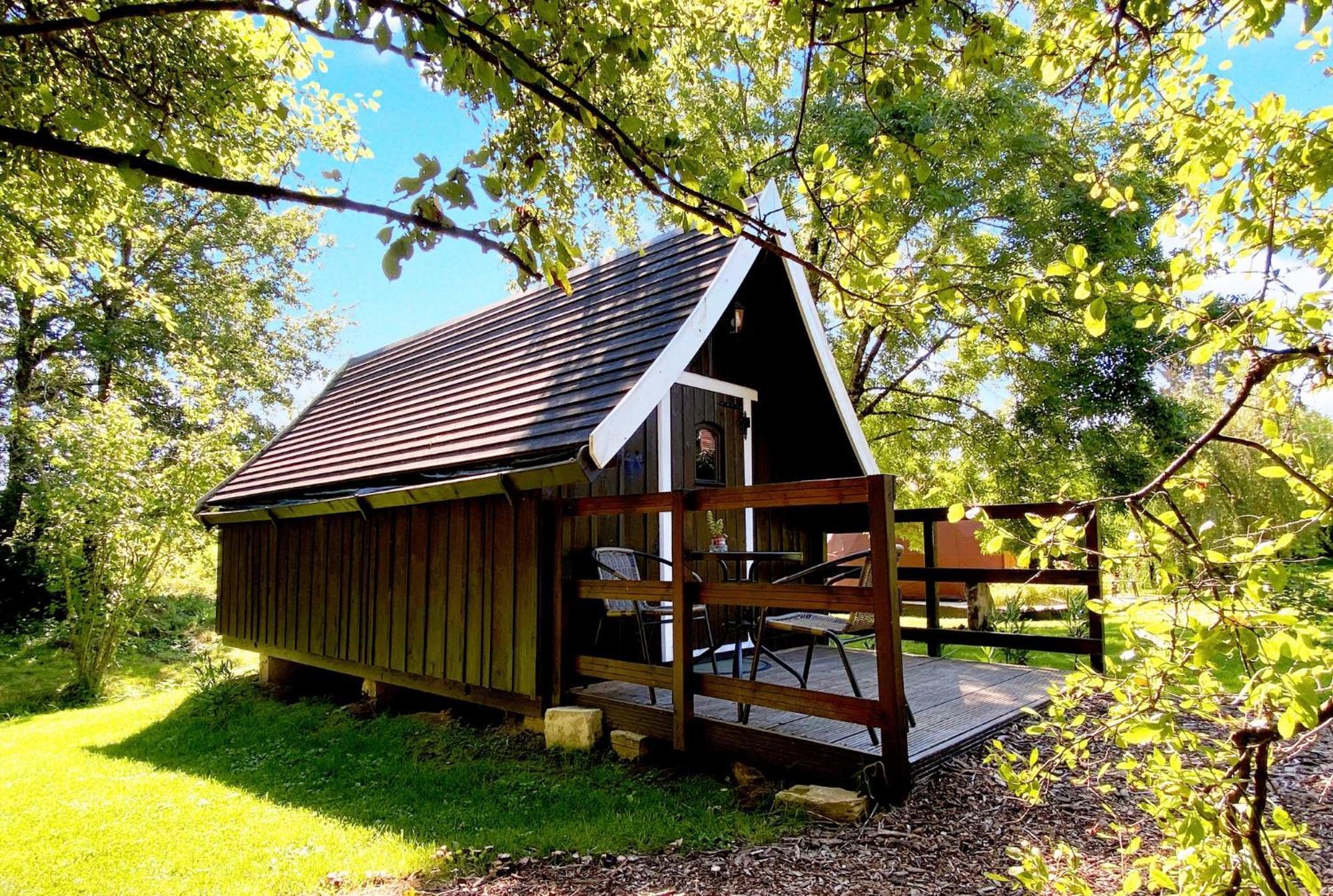 Little Wood Lodges Insolites Bailly-aux-Forges ภายนอก รูปภาพ
