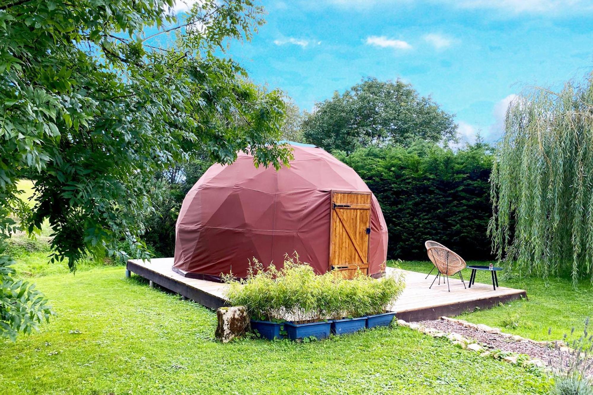 Little Wood Lodges Insolites Bailly-aux-Forges ภายนอก รูปภาพ